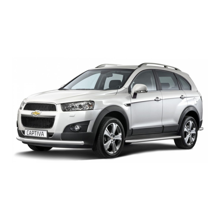 Chevrolet CAPTIVA -  S User manual