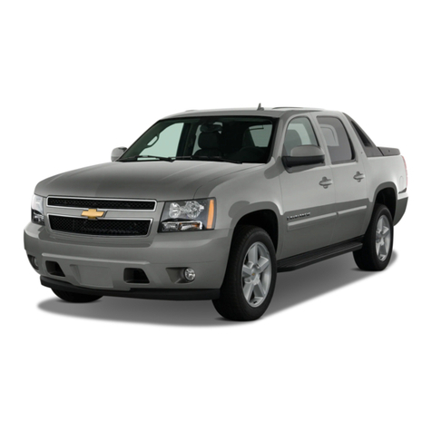 Chevrolet AVALANCHE - 2011 User manual