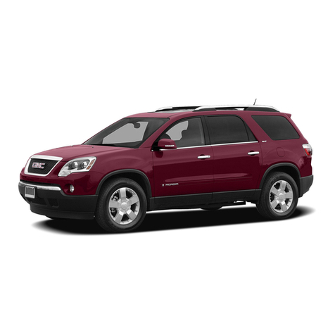 Chevrolet ACADIA - NAVIGATION SYSTEM 2008 User manual