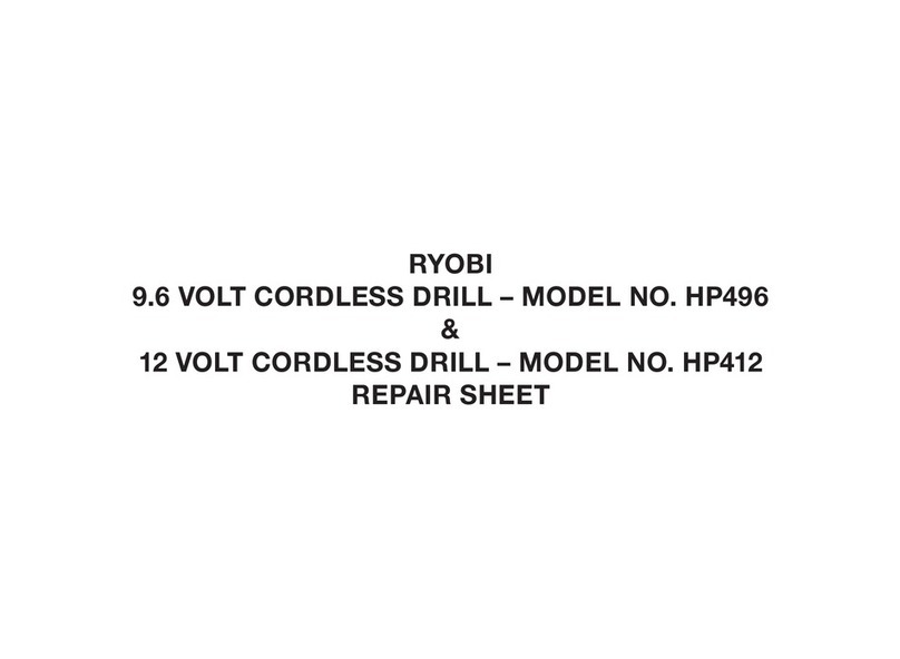 Ryobi HP596K Quick setup guide