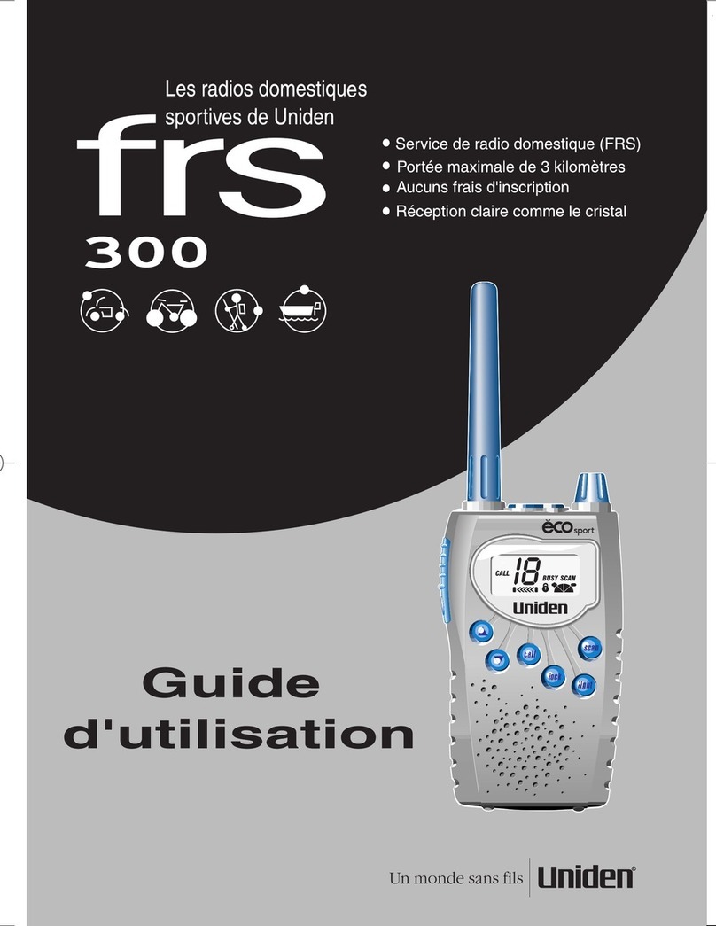 Uniden frs 300 Guide d'utilisation