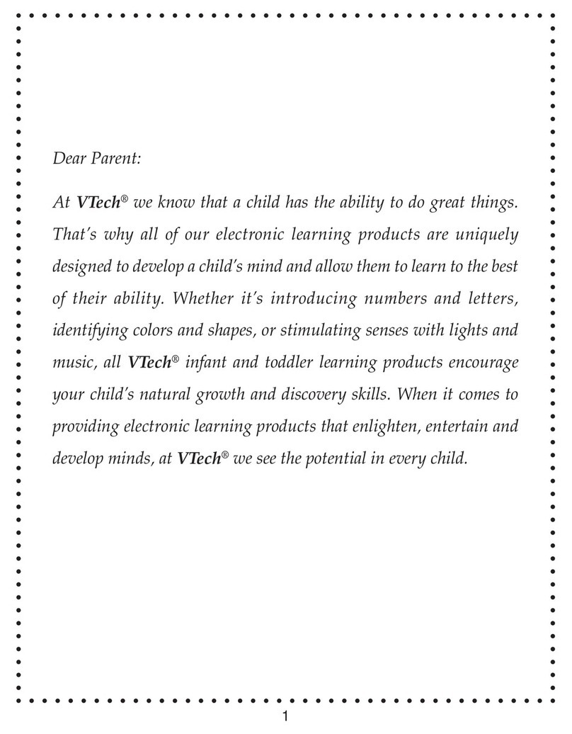 V-tech Alphapillar User manual