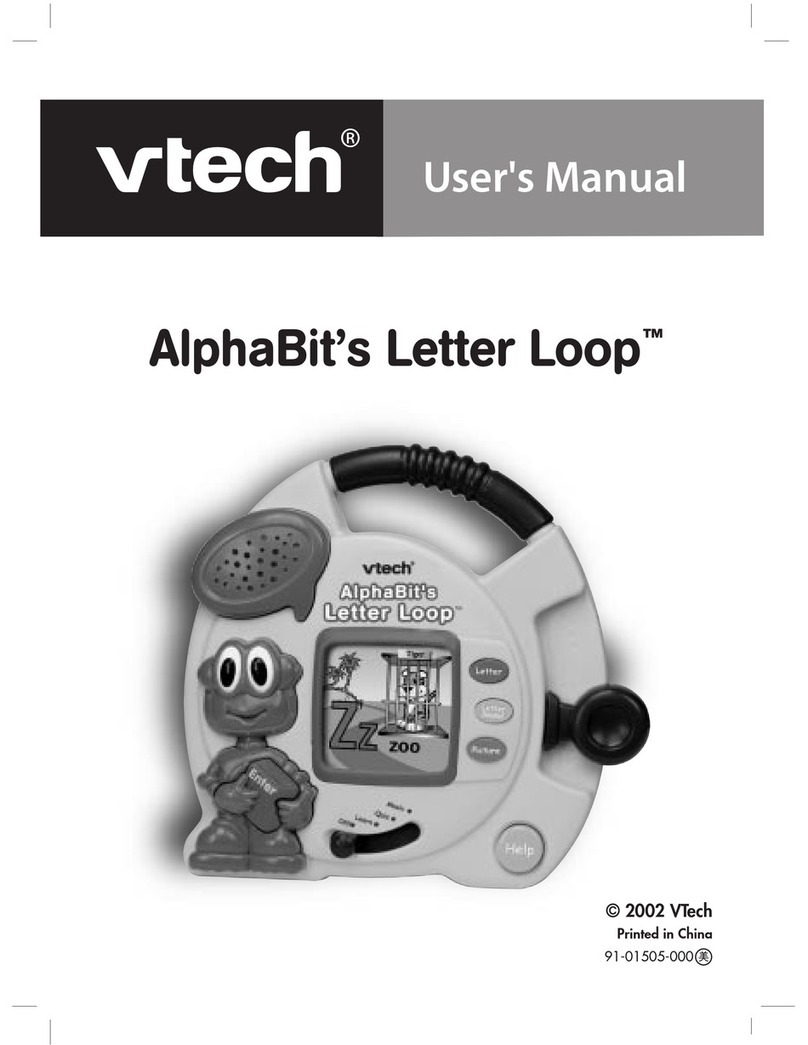 V-tech Alphabit s Letter Loop User manual