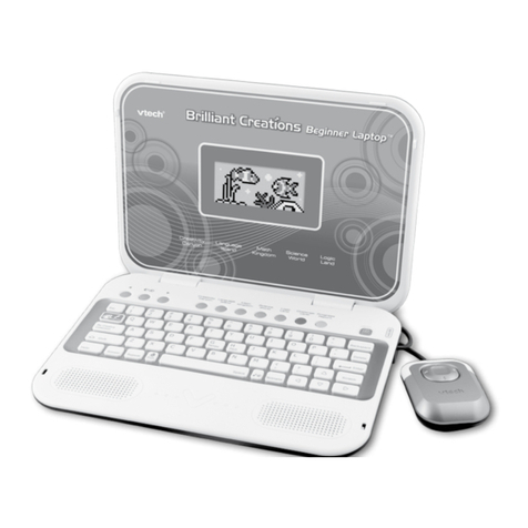 V-tech Brilliant Creations Beginner Laptop User manual V-tech Brilliant Creations Beginner Laptop User manual