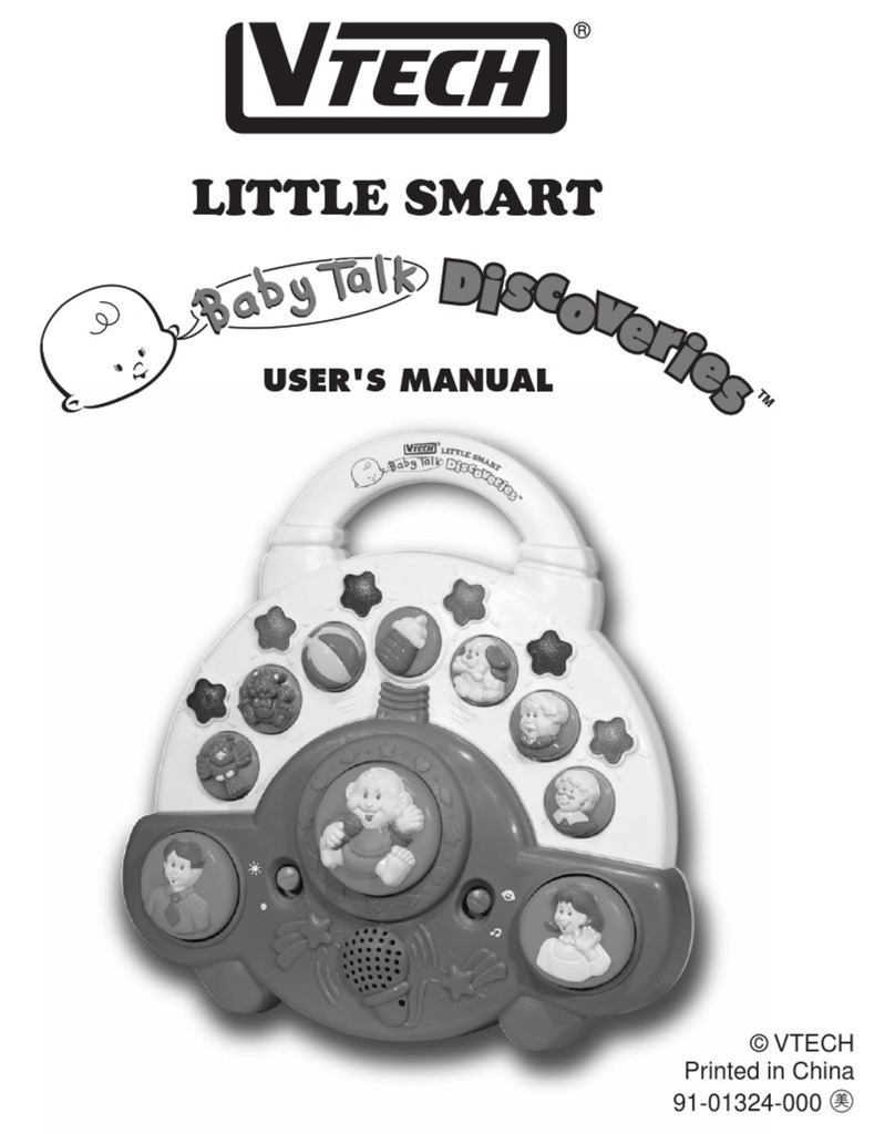 V-tech Baby Talk Discoveries User manual V-tech Baby Talk Discoveries User manual