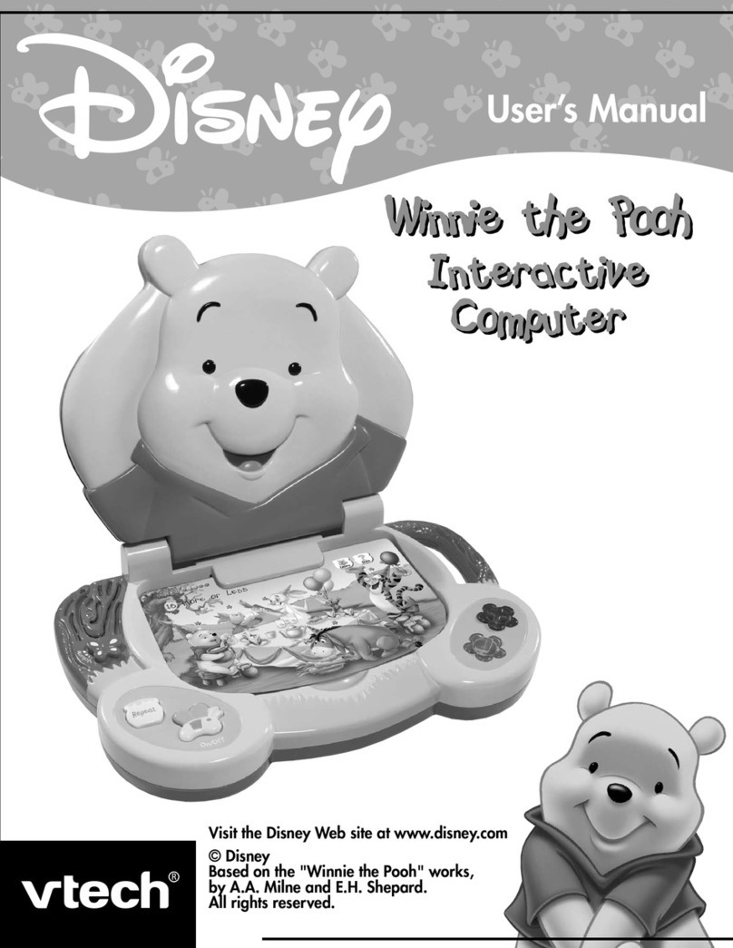 V-tech 80-62000-004 - Winnie The Pooh Interactive... User manual