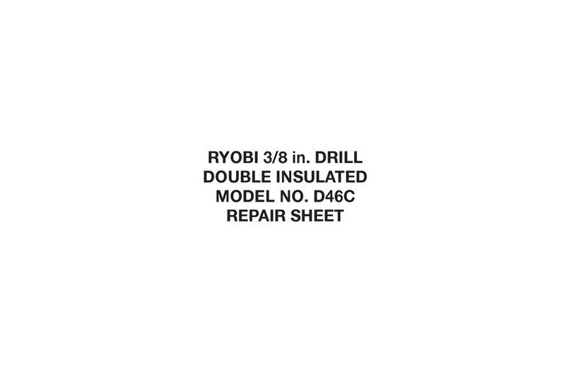 Ryobi D47CK Quick setup guide