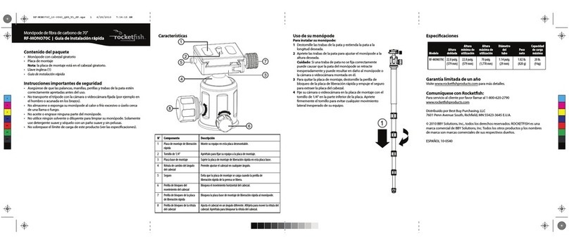 Rocket Fish RF-MONO70C Guía De Instalación Rápida