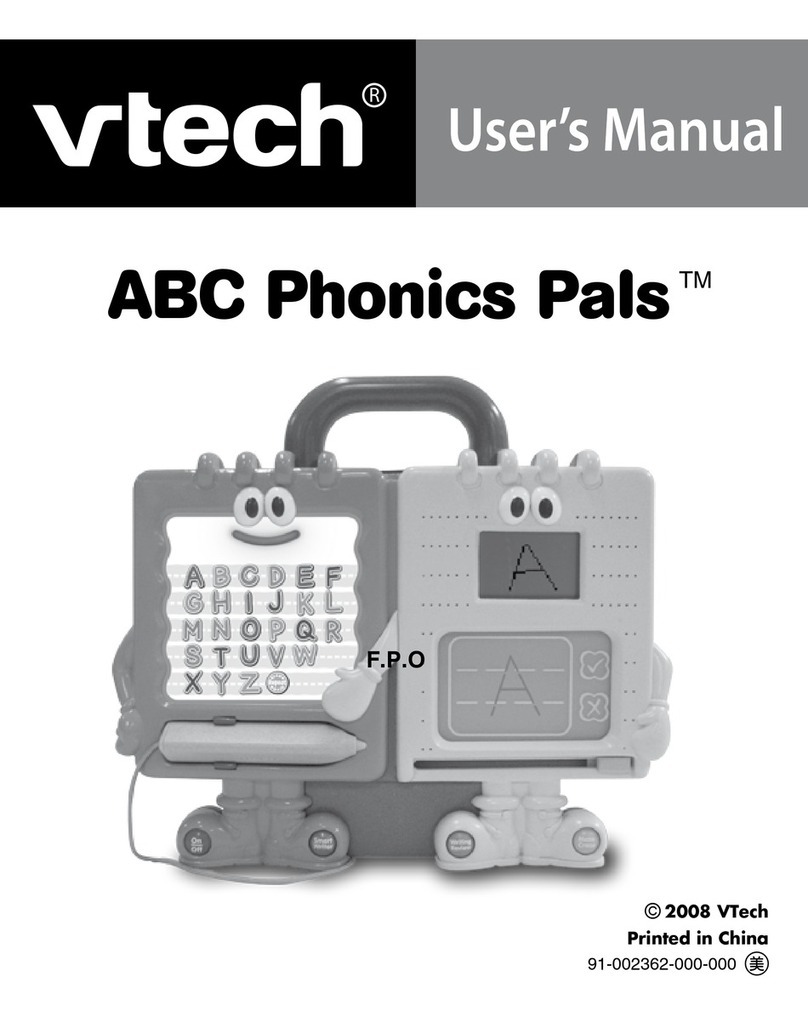 V-tech 80-102000 - ABC Phonics Pals User manual