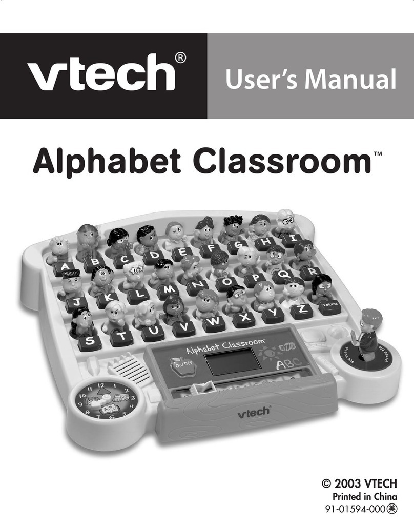 V-tech Alphabet Classroom User manual