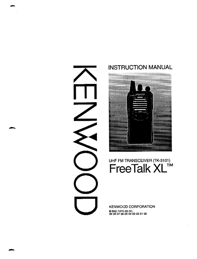 Kenwood TK-3101K instruction manual