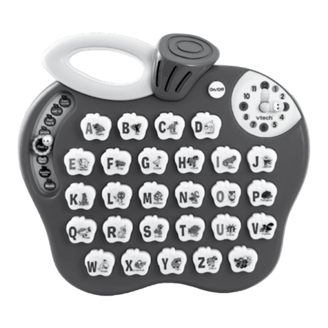V-tech Alphabet Apple User manual V-tech Alphabet Apple User manual