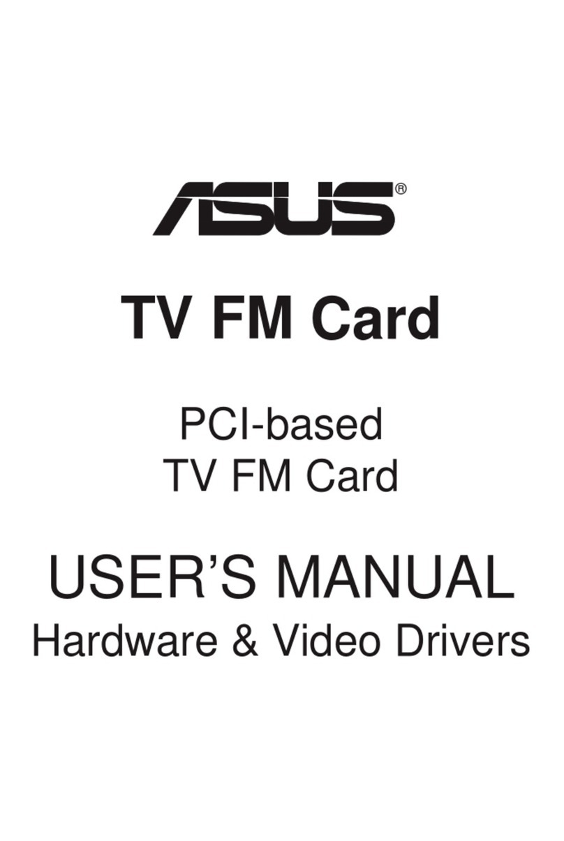 Asus TV FM 7135 user manual