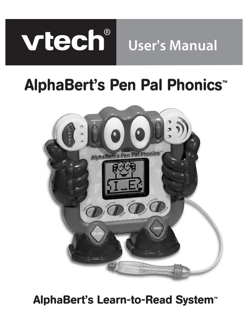 V-tech Alphabert s Pen Pal Phonics User manual V-tech Alphabert s Pen Pal Phonics User manual