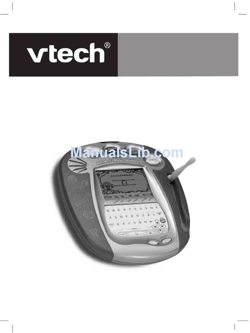 V-tech Alphabert s Magic Readport User manual