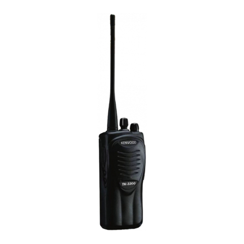 Kenwood TK 3200U2P - Protalk UHF - Radio User manual
