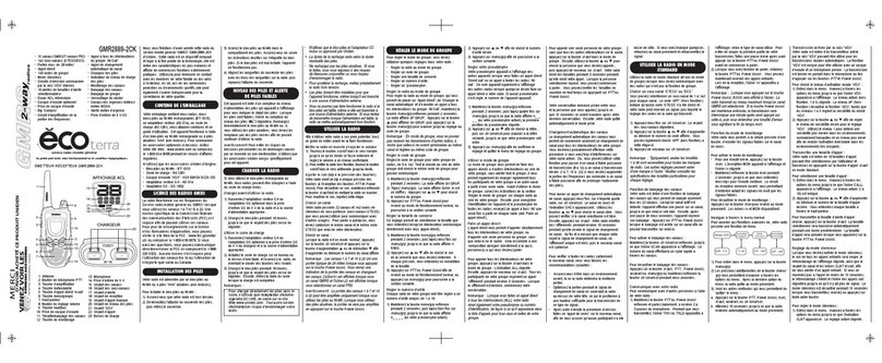 Uniden GMR2889-2CK User manual