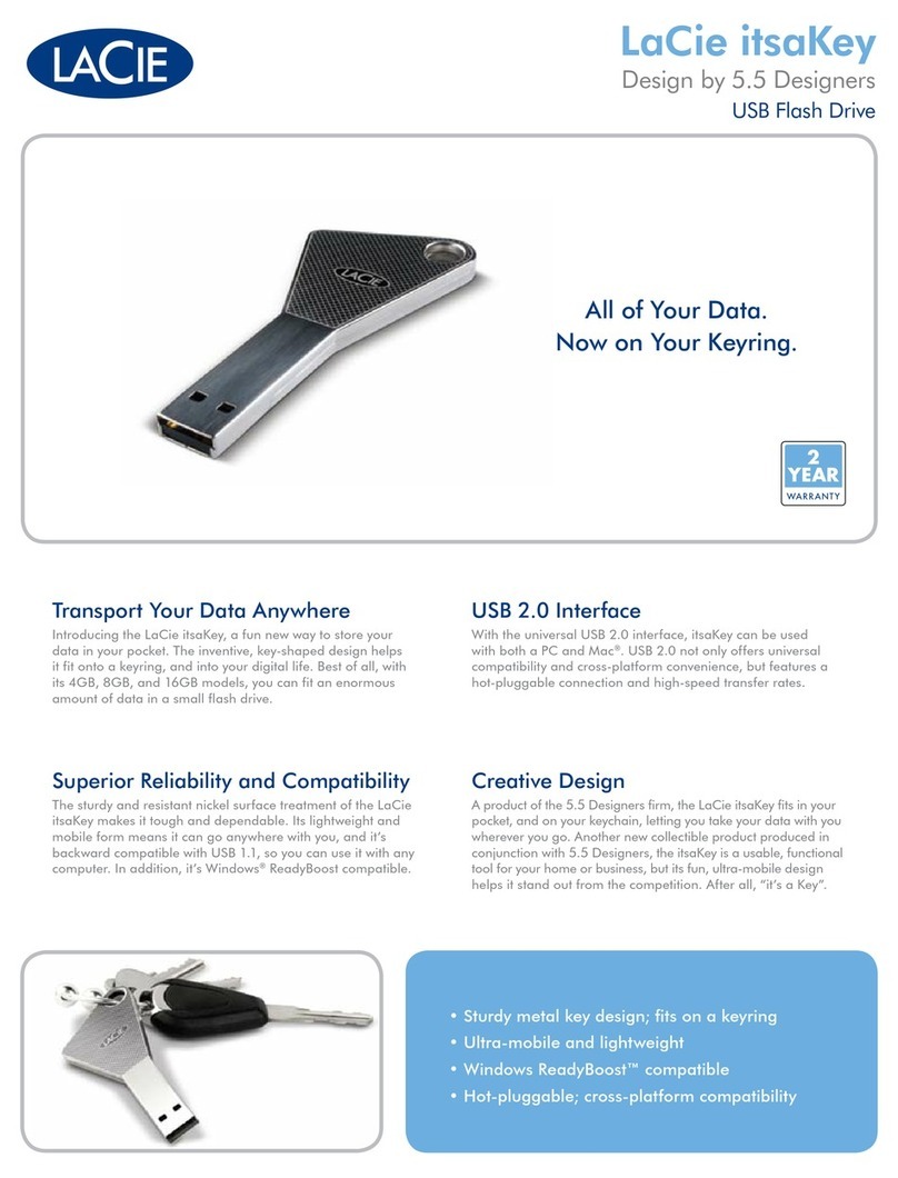 LaCie itsaKey User manual
