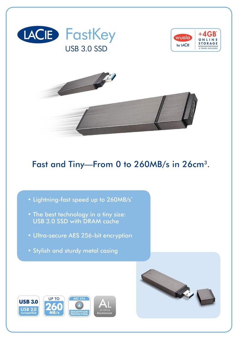 LaCie FastKey datasheet