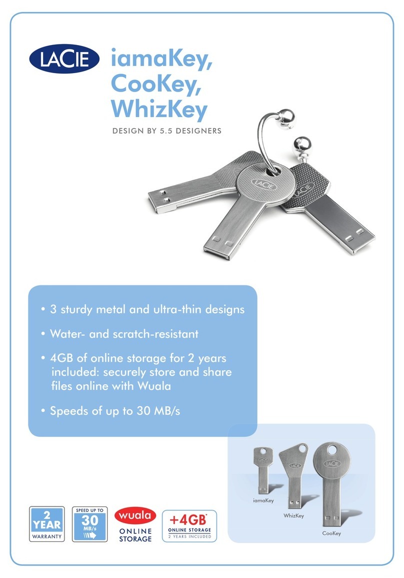 LaCie CooKey User manual LaCie CooKey User manual