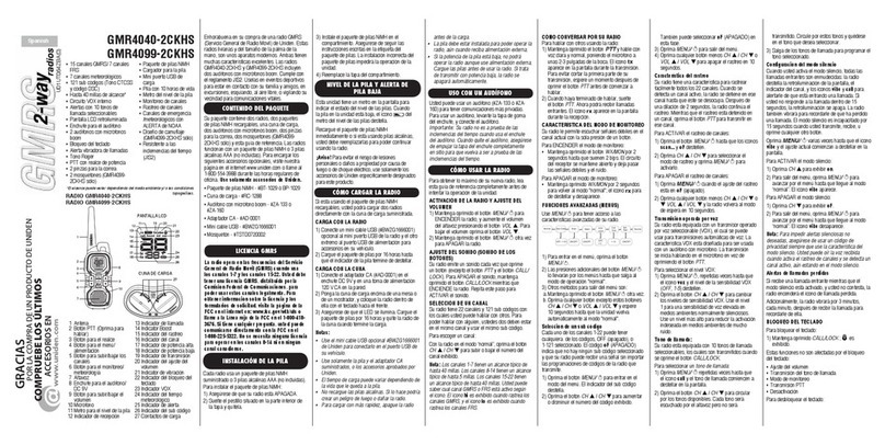 Uniden GMR4040-2CKHS owner's manual
