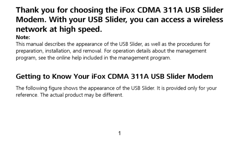 iFox EC1270 Getting to know