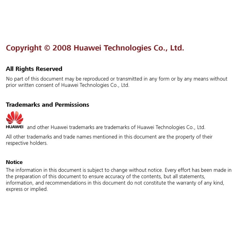 Huawei E880 User manual