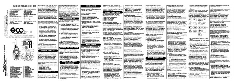 Uniden ECOterra GMR3699-2CK owner's manual