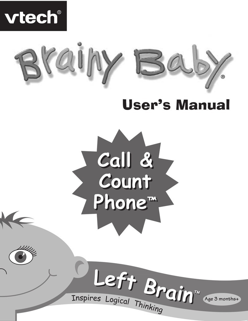V-tech Call & Count Phone User manual