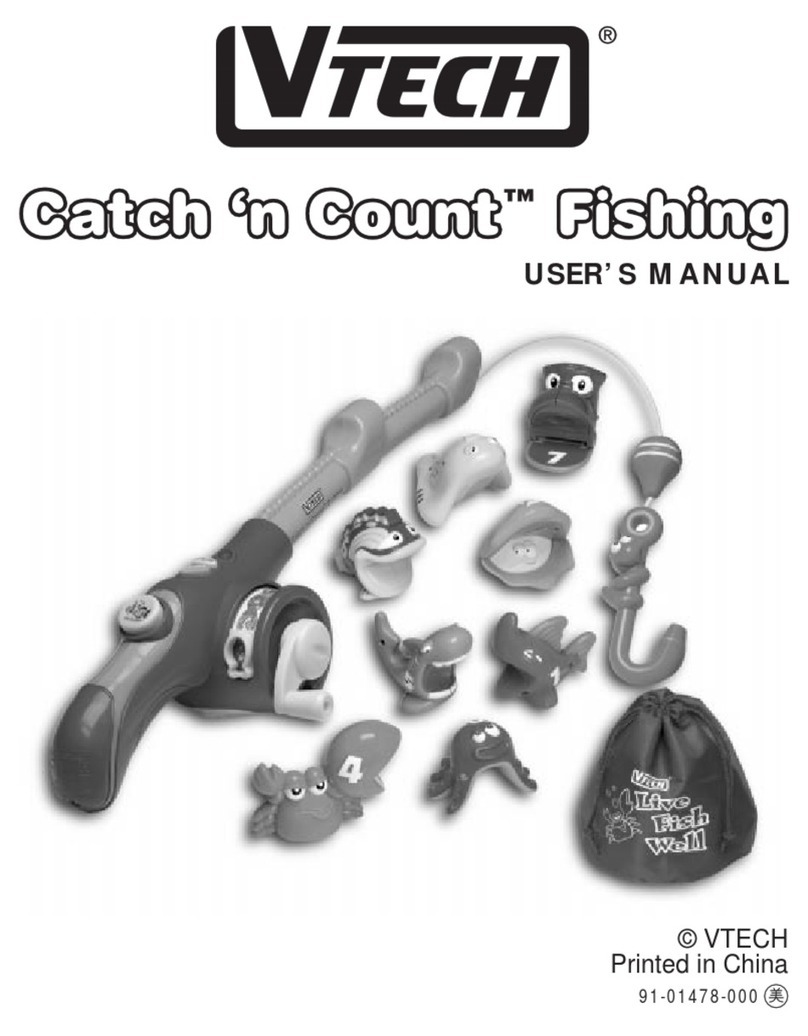 V-tech Catch  n Count Fishing User manual