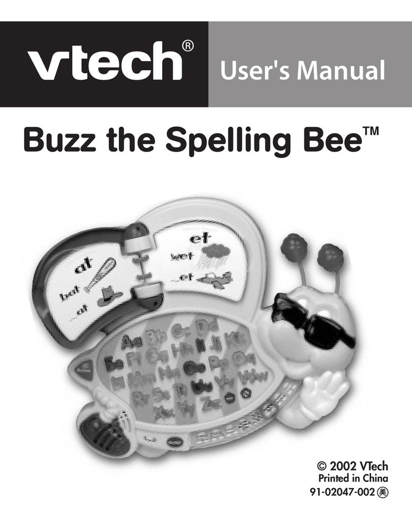 V-tech Buzz the Spelling Bee User manual