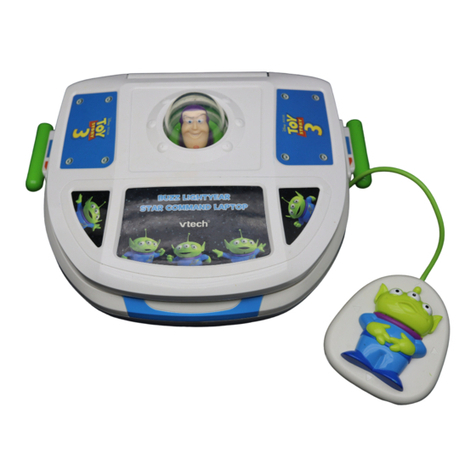 V-tech Buzz Lightyear Star Command Laptop User manual