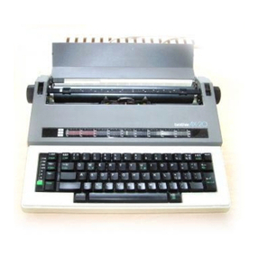 Brother AX-20 user manual