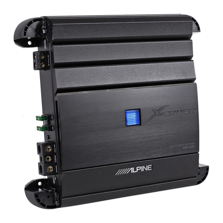 Alpine MRX-M55 User manual