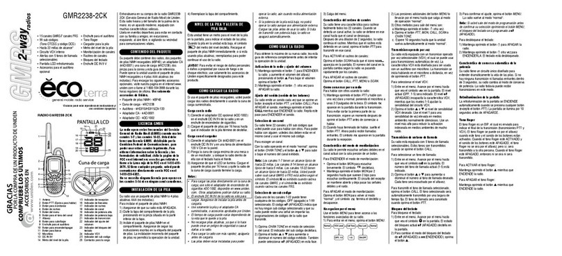 Uniden GMR2238-2CK Instruction Manual