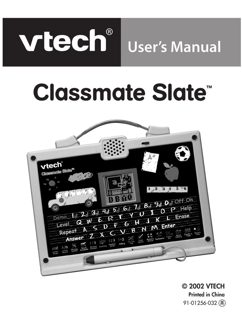 V-tech Classmate Slate User manual