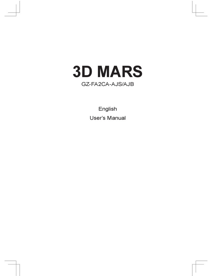 Gigabyte 3D Mars GZ-FA2CA-AJB user manual