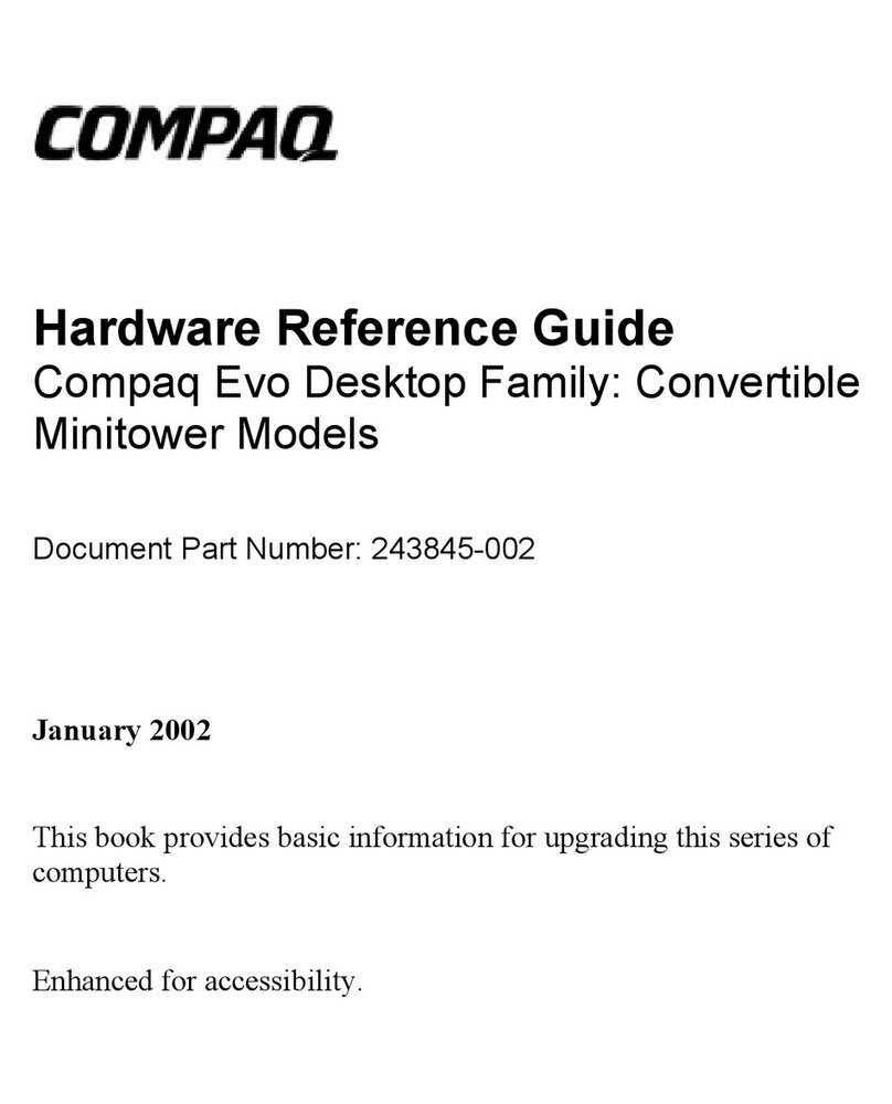 Compaq 239158-999 - Mini Tower - Power Supply 250... Operating and maintenance manual