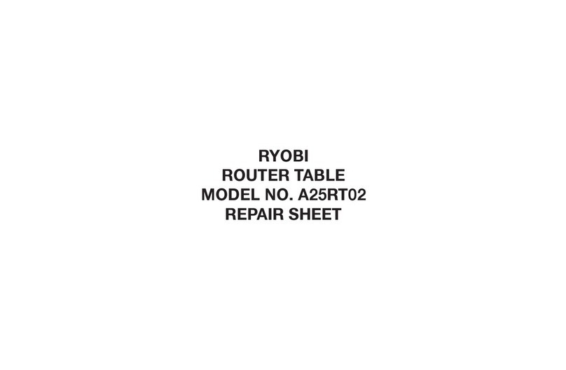 Ryobi A25RT02 Quick setup guide