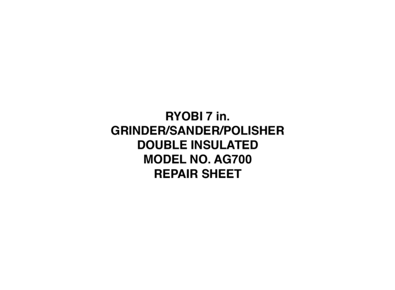 Ryobi AG700 Quick setup guide