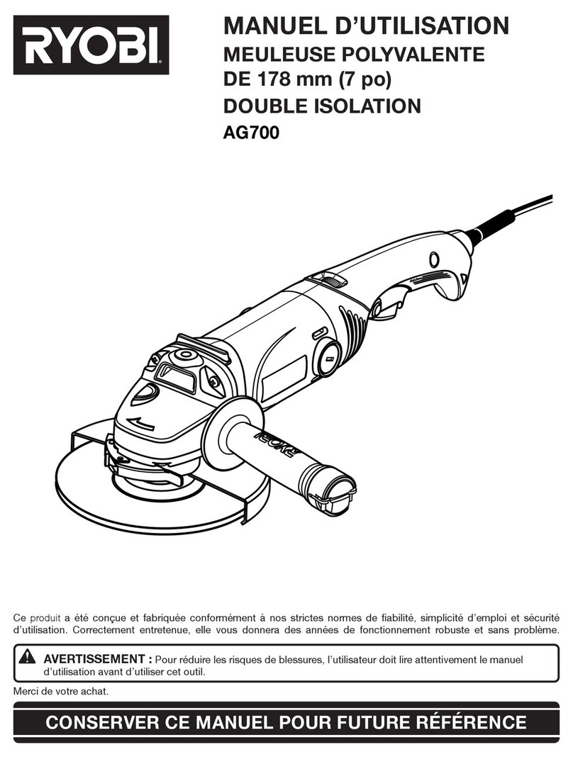 Ryobi AG700 Configuration guide Ryobi AG700 Configuration guide