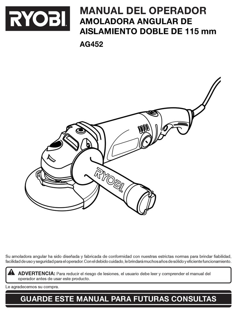 Ryobi AG452K Manual del operador