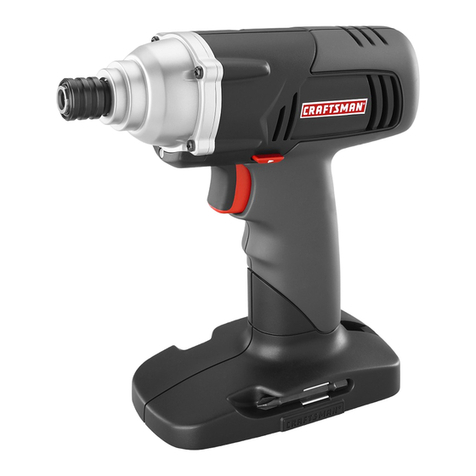 Craftsman 11483 - C3 19.2 Volt Impact Driver User manual