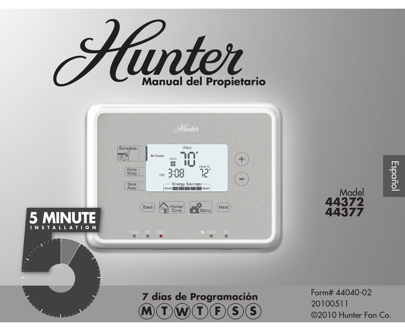 Hunter 44377 Manual del propietario