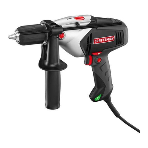 Craftsman 10137 - 1/2 in. Corded Hammer Drill User manual