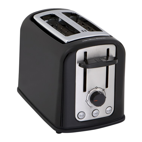 Hamilton Beach SmartToast 22444 use & care