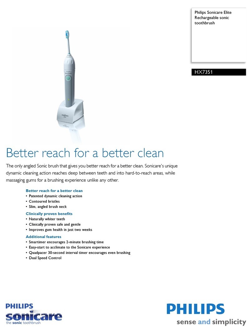 Philips Sonicare Elite HX7351 Specifications