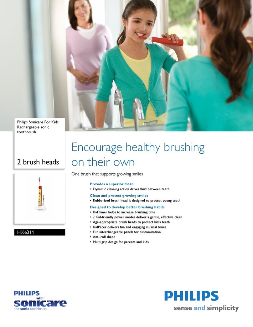 Philips Sonicare HX6311 Specifications