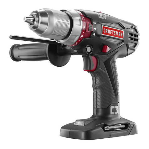 Craftsman 11580 - C3 19.2 Volt Hammer Operator's manual