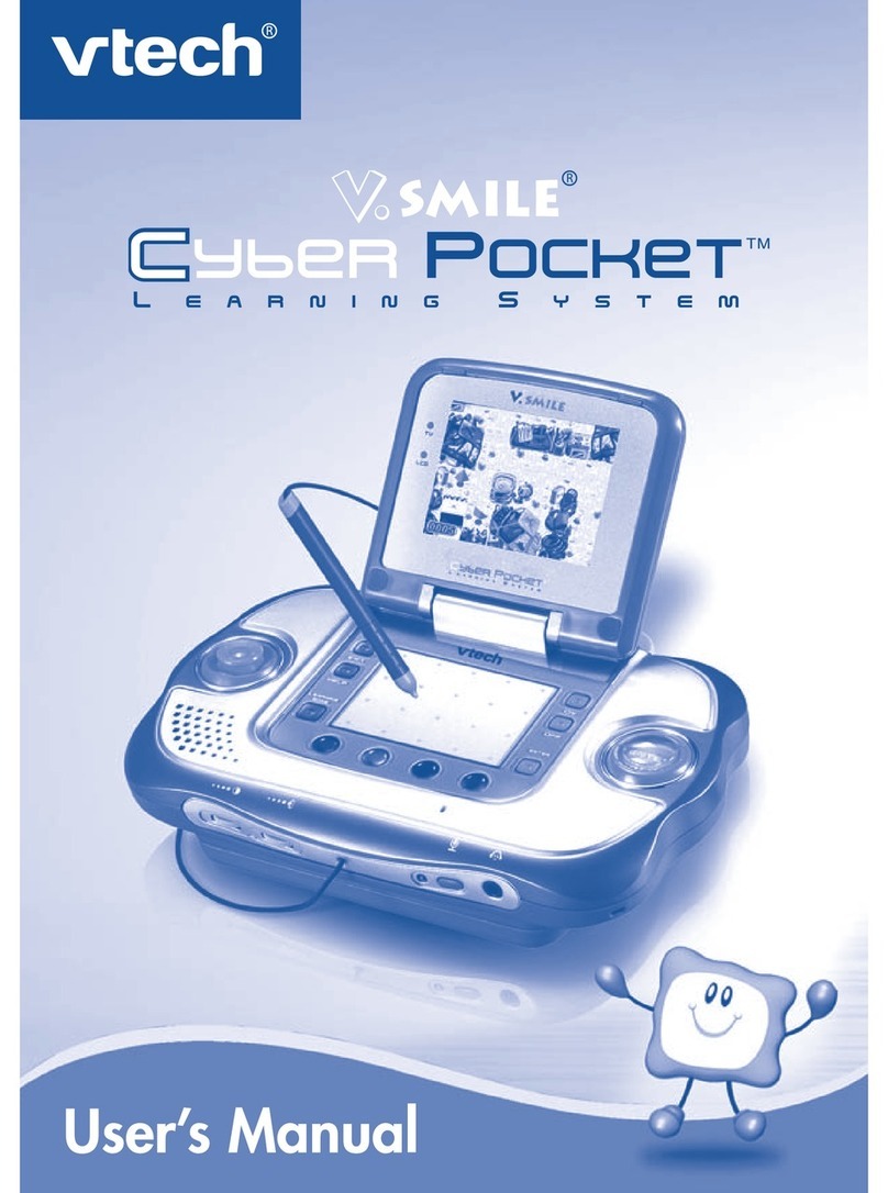 V-tech 80-040500 - Electronics V.Smile Cyber Pocket User manual